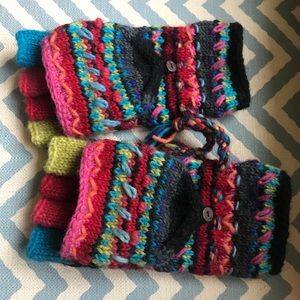 Wool Knit Mittens